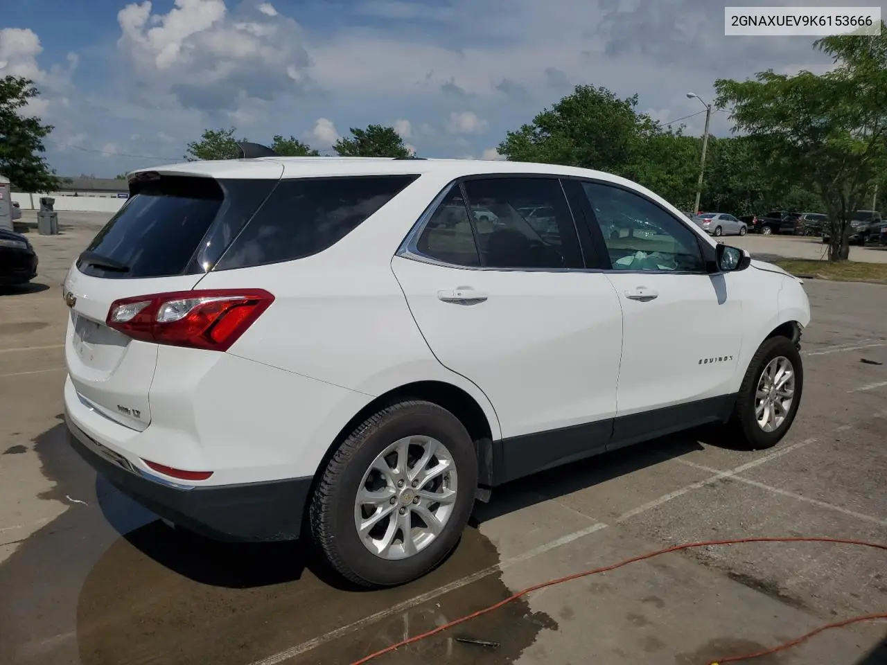 2019 Chevrolet Equinox Lt VIN: 2GNAXUEV9K6153666 Lot: 63062375
