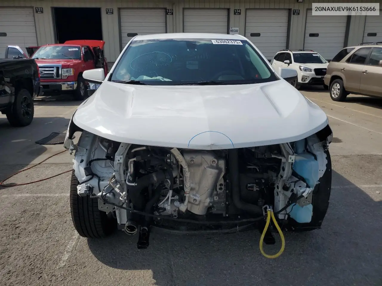 2019 Chevrolet Equinox Lt VIN: 2GNAXUEV9K6153666 Lot: 63062375