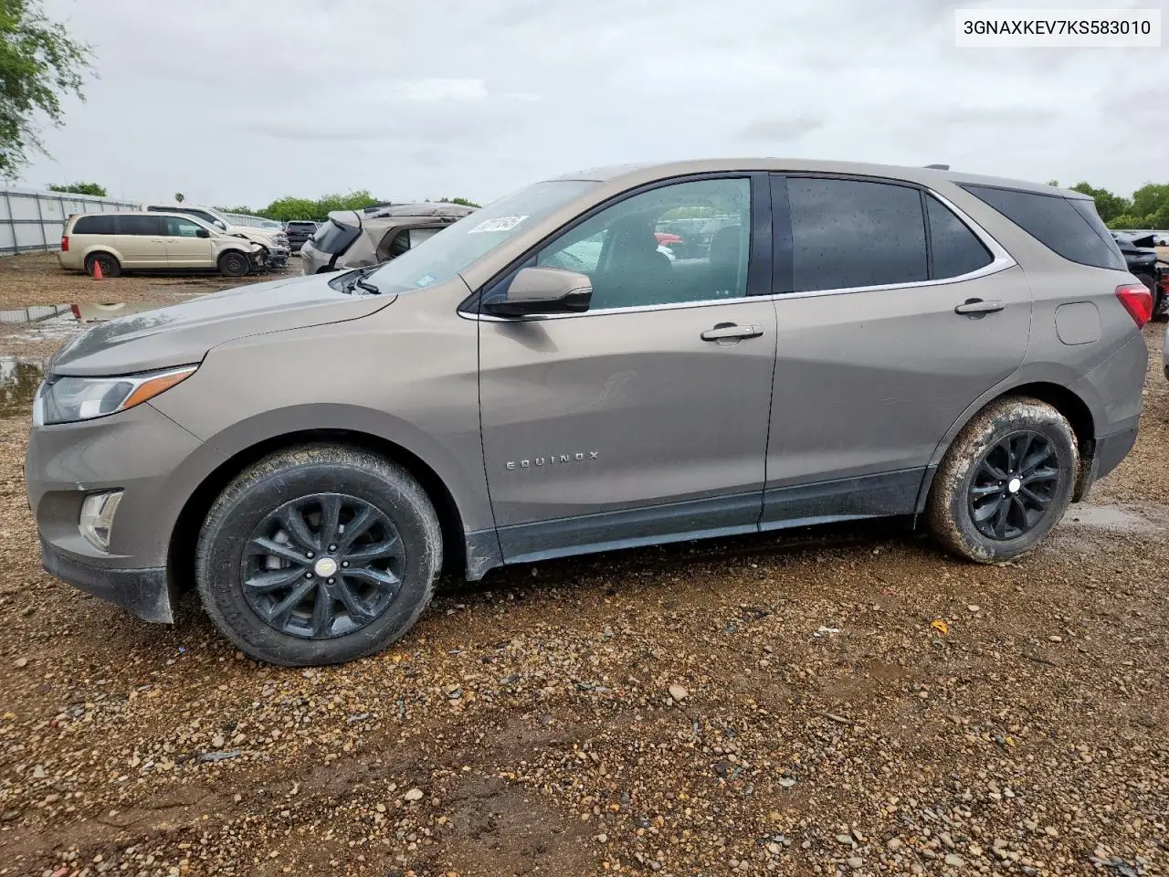 2019 Chevrolet Equinox Lt VIN: 3GNAXKEV7KS583010 Lot: 63111545