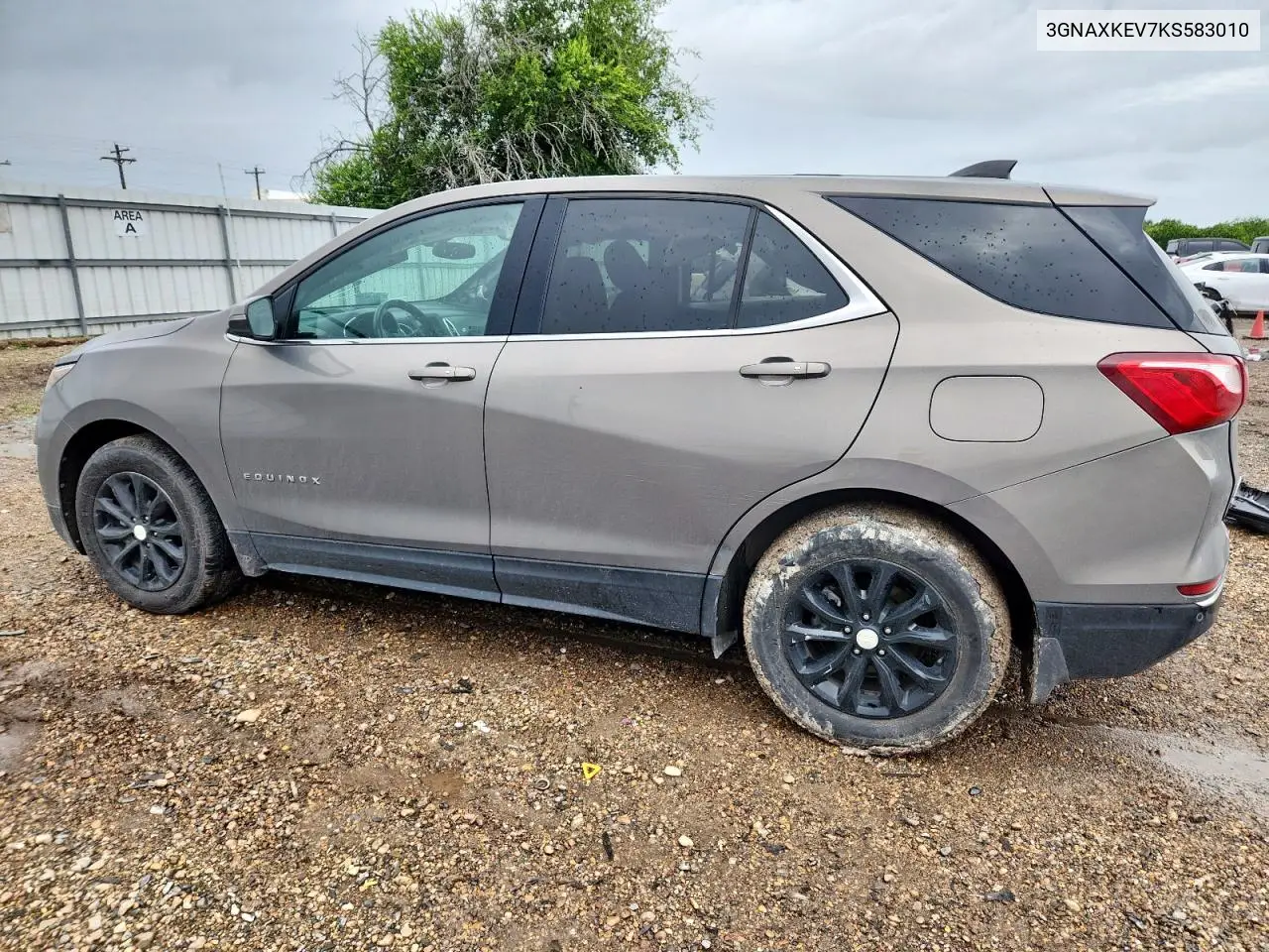 2019 Chevrolet Equinox Lt VIN: 3GNAXKEV7KS583010 Lot: 63111545
