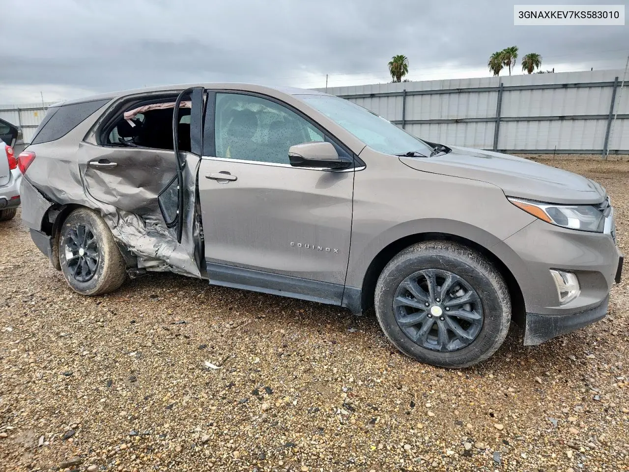 2019 Chevrolet Equinox Lt VIN: 3GNAXKEV7KS583010 Lot: 63111545