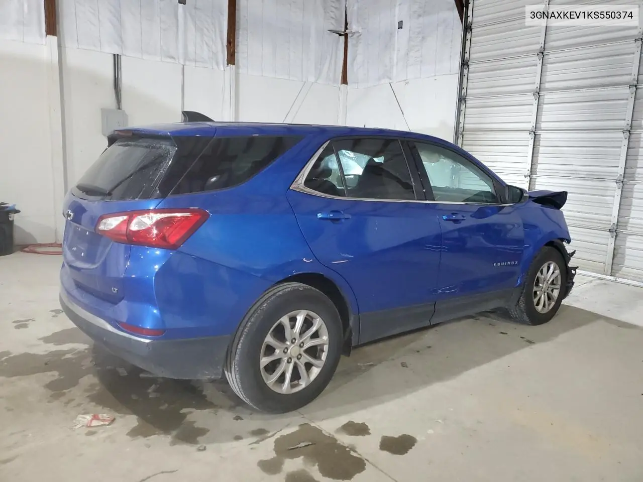 2019 Chevrolet Equinox Lt VIN: 3GNAXKEV1KS550374 Lot: 82999784