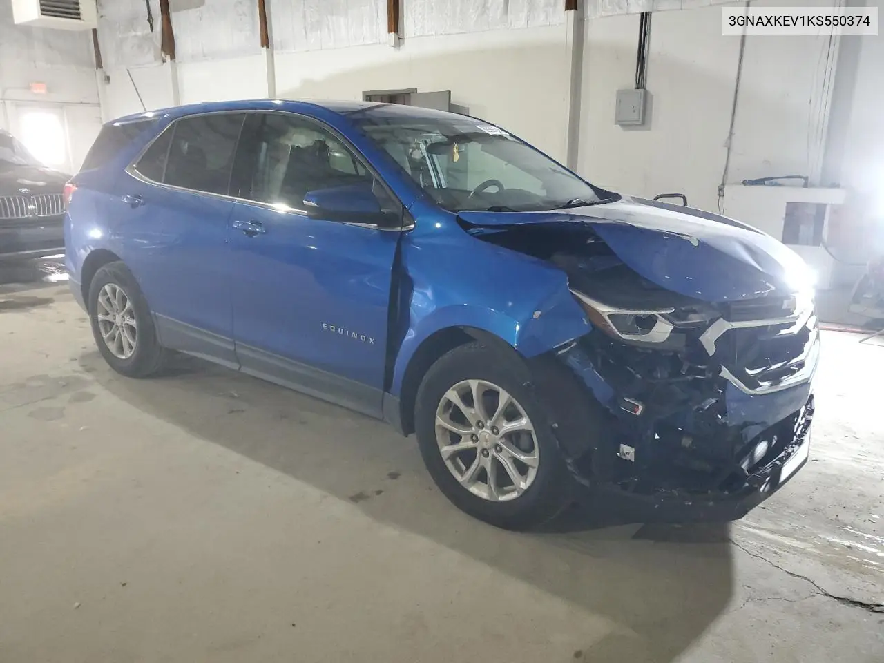 2019 Chevrolet Equinox Lt VIN: 3GNAXKEV1KS550374 Lot: 82999784