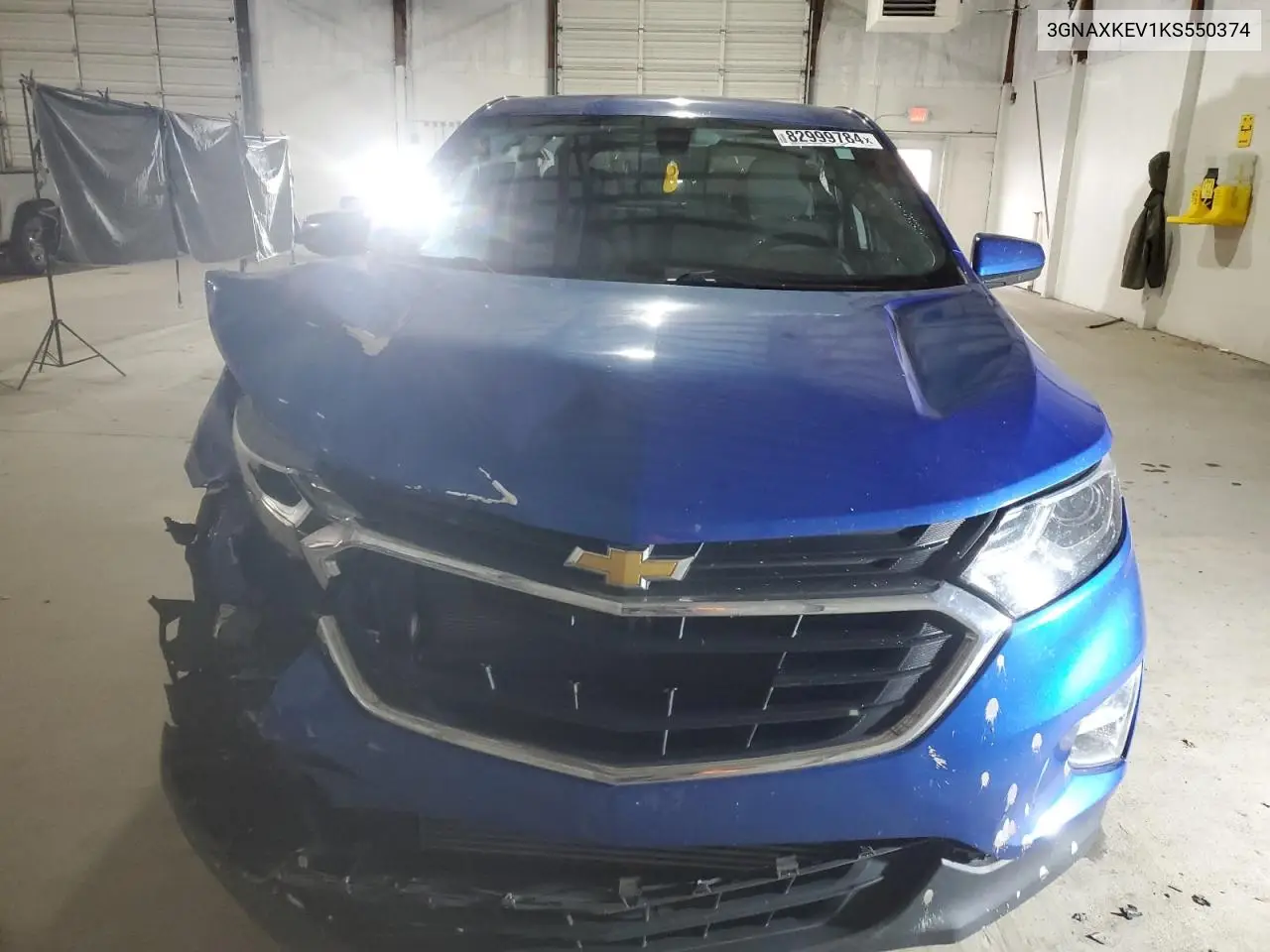 2019 Chevrolet Equinox Lt VIN: 3GNAXKEV1KS550374 Lot: 82999784