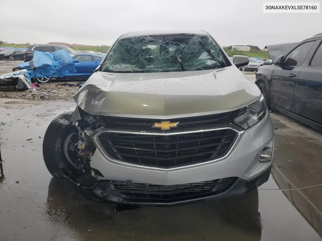 2020 Chevrolet Equinox Lt VIN: 3GNAXKEVXLS578160 Lot: 41741585