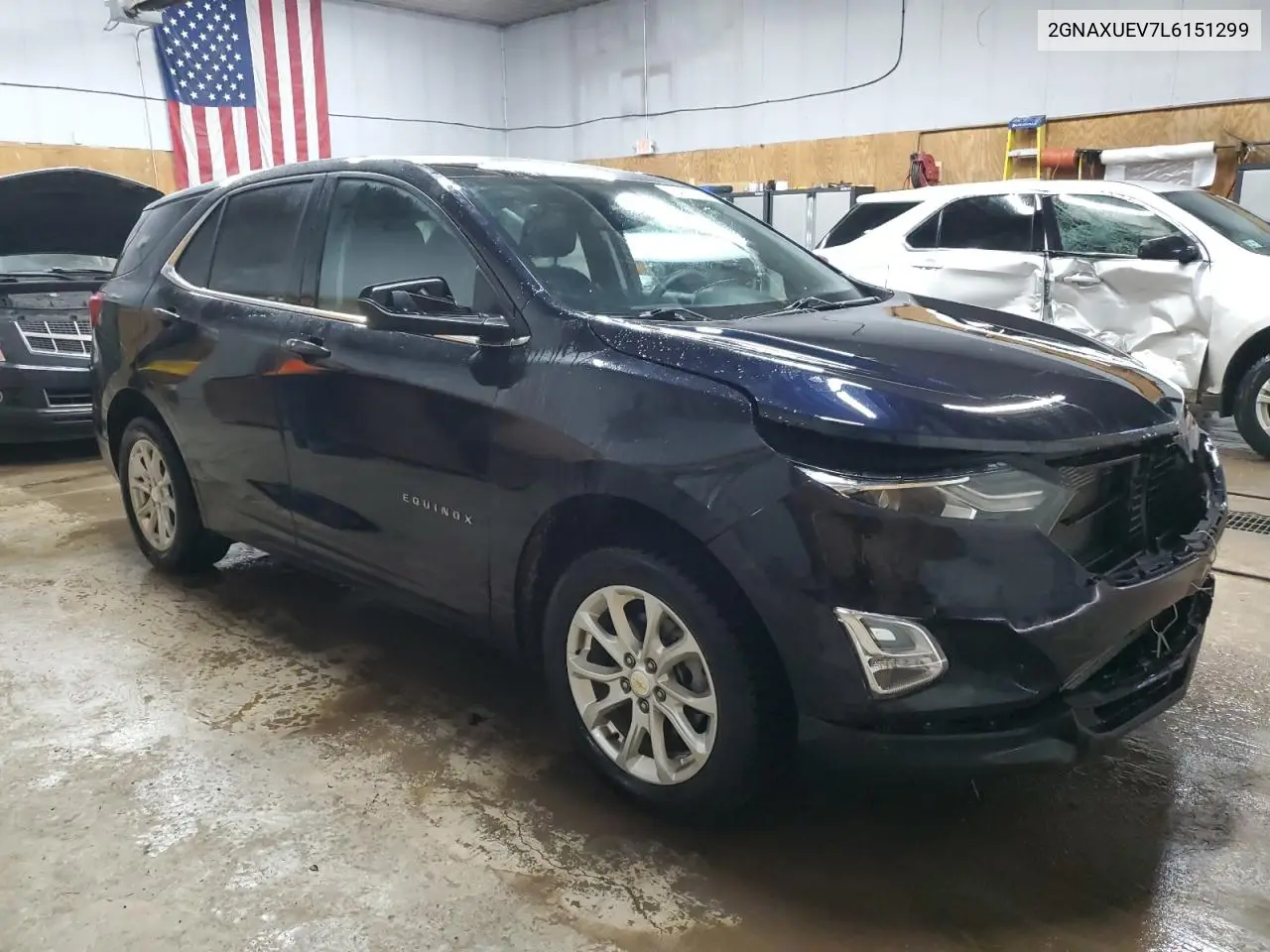 2020 Chevrolet Equinox Lt VIN: 2GNAXUEV7L6151299 Lot: 48403345