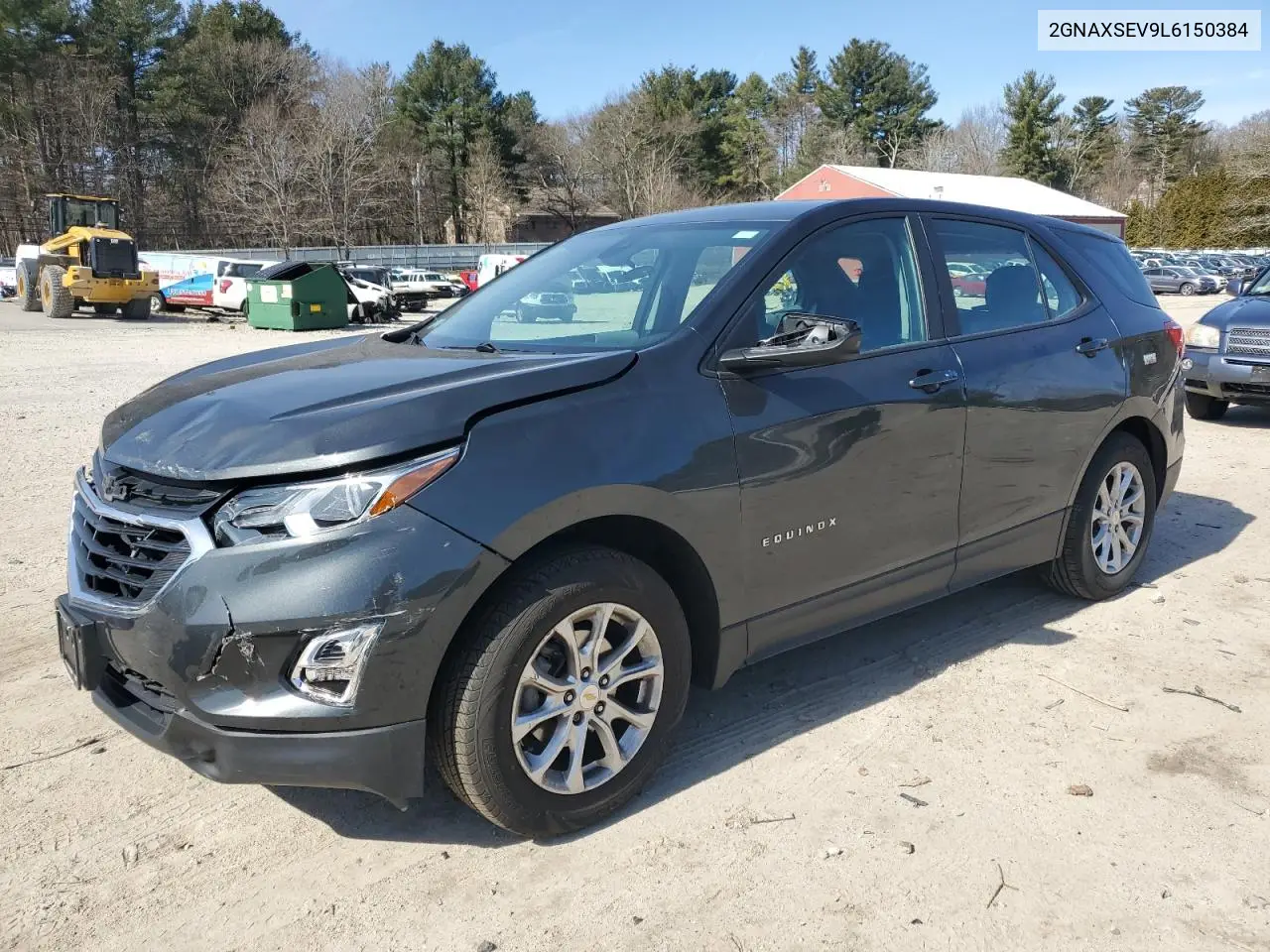 2020 Chevrolet Equinox Ls VIN: 2GNAXSEV9L6150384 Lot: 48916635