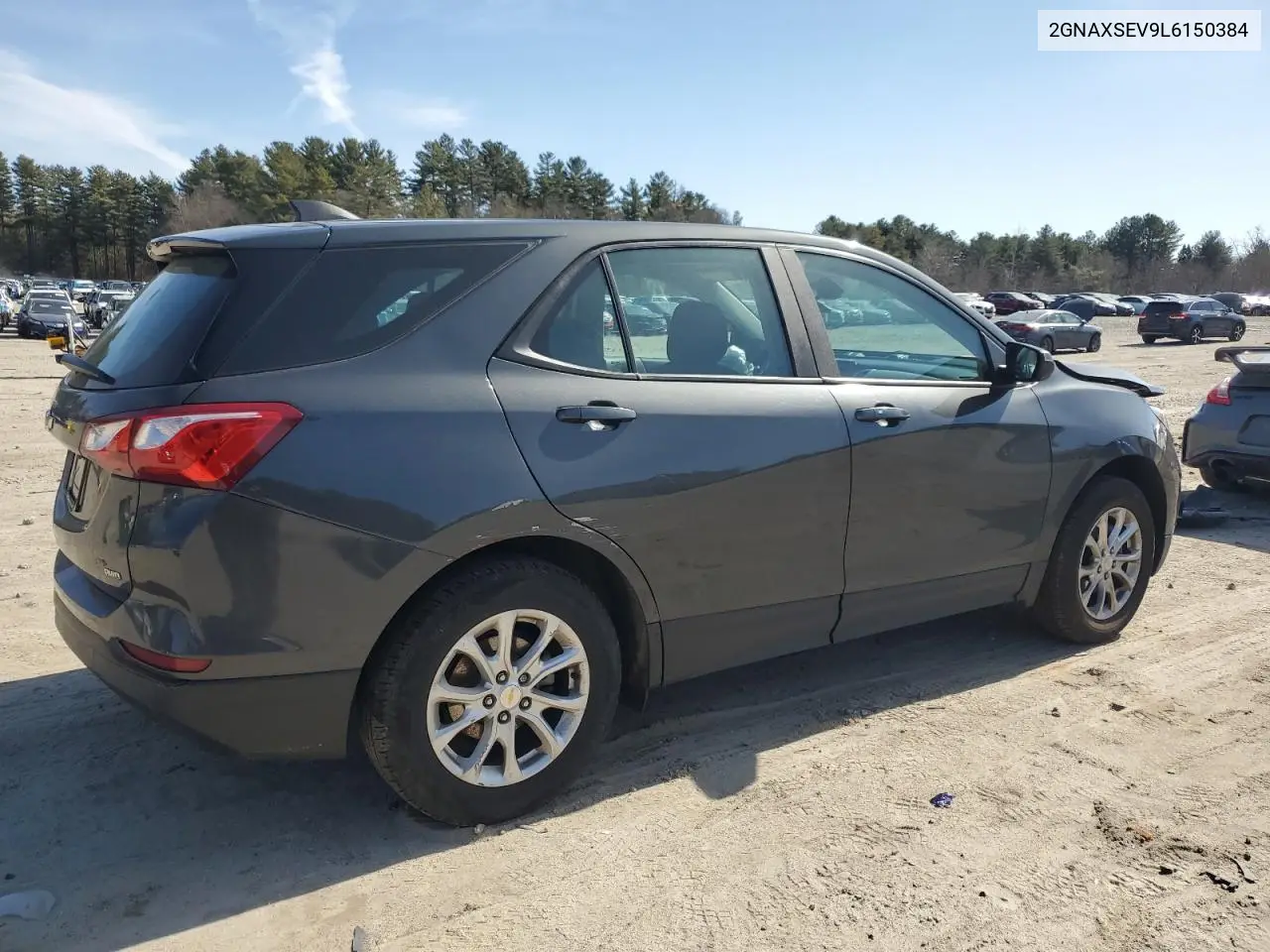 2020 Chevrolet Equinox Ls VIN: 2GNAXSEV9L6150384 Lot: 48916635