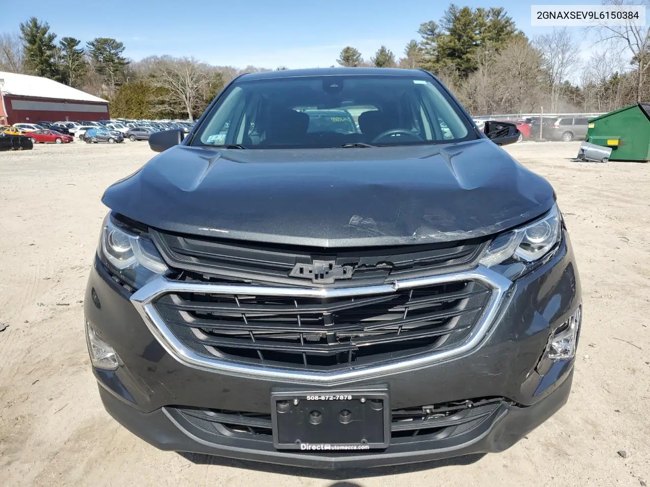2020 Chevrolet Equinox Ls VIN: 2GNAXSEV9L6150384 Lot: 48916635