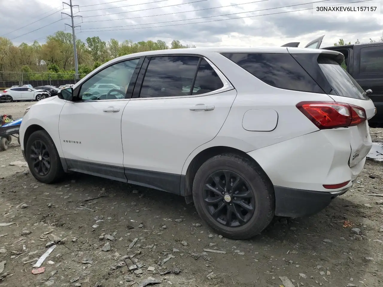 2020 Chevrolet Equinox Lt VIN: 3GNAXKEV6LL157157 Lot: 52184615