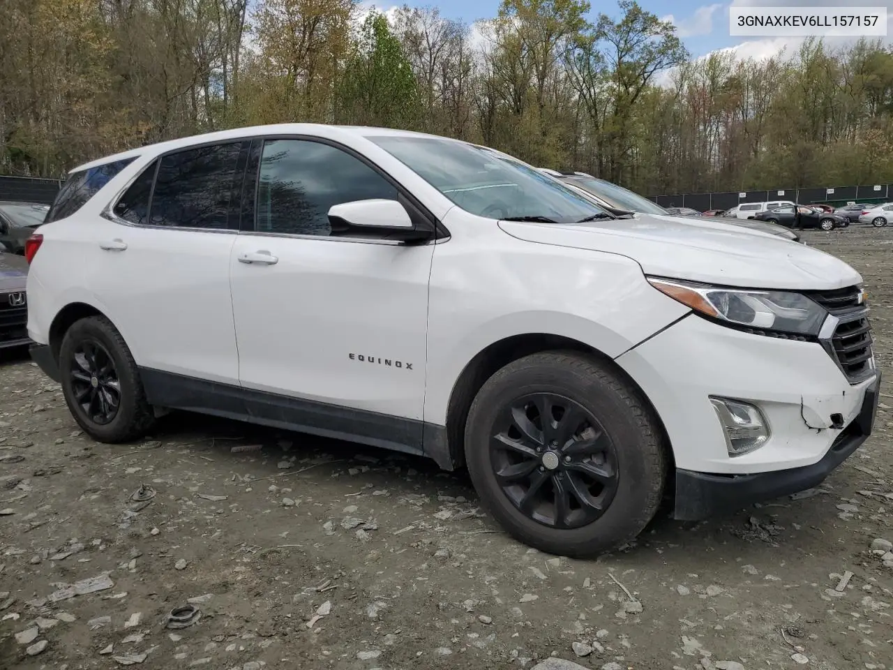 2020 Chevrolet Equinox Lt VIN: 3GNAXKEV6LL157157 Lot: 52184615