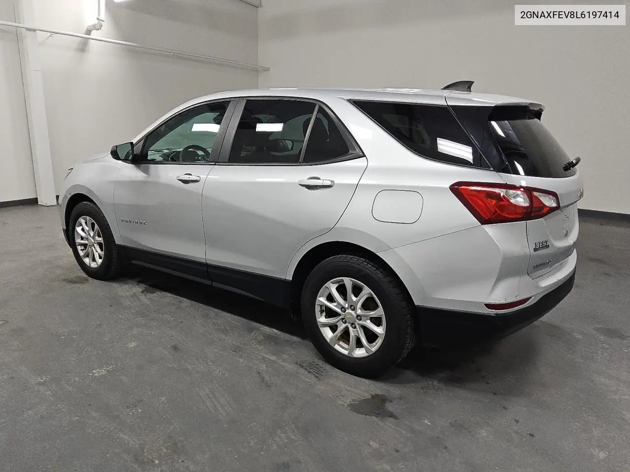 2020 Chevrolet Equinox VIN: 2GNAXFEV8L6197414 Lot: 55846185