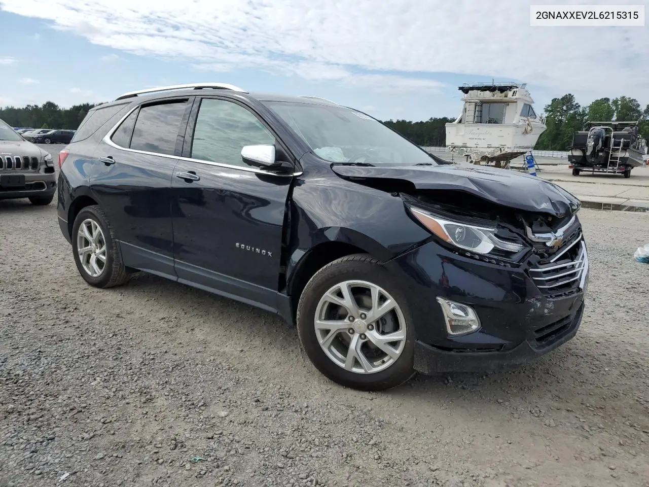 2020 Chevrolet Equinox Premier VIN: 2GNAXXEV2L6215315 Lot: 56130795