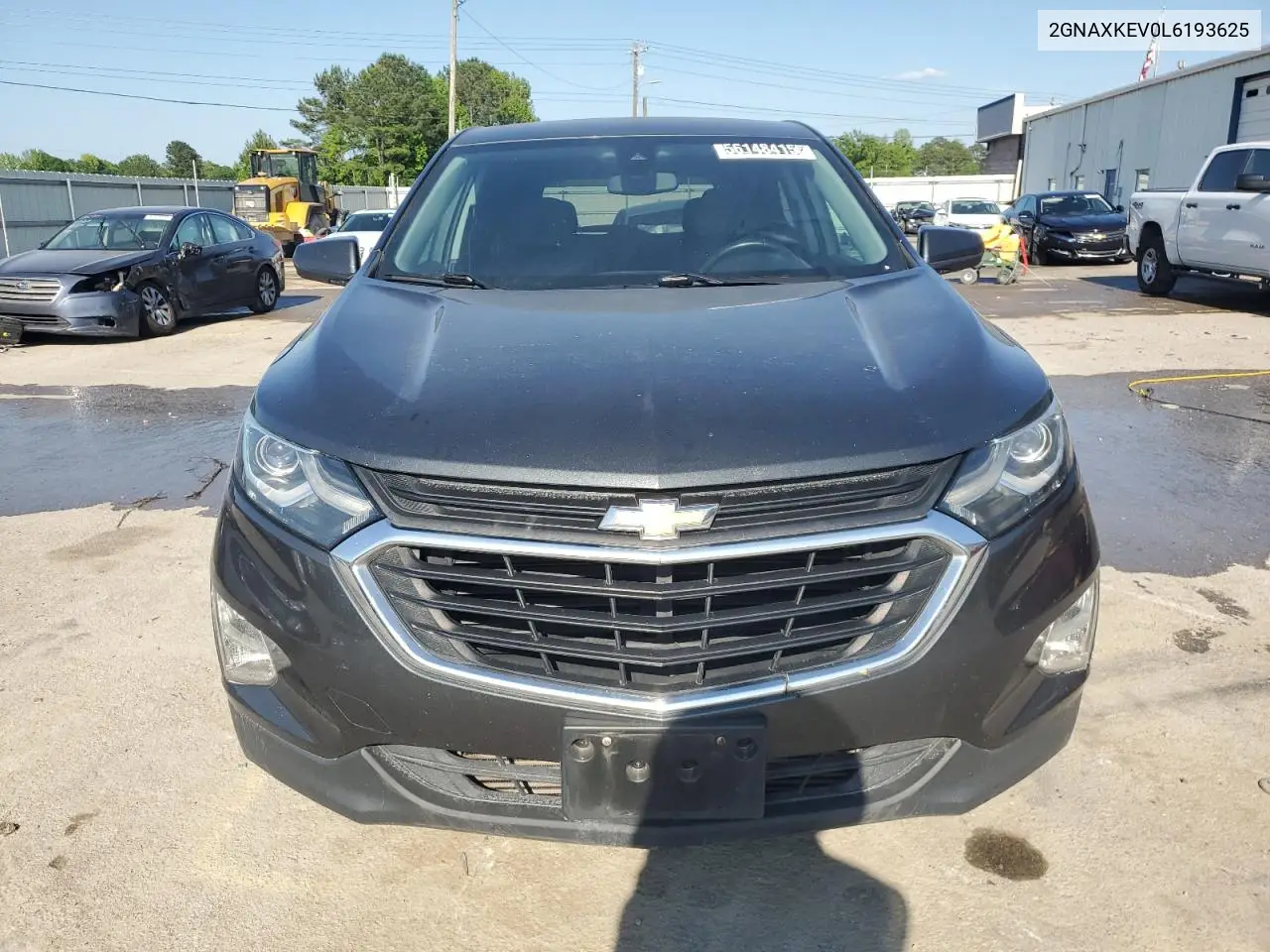 2020 Chevrolet Equinox Lt VIN: 2GNAXKEV0L6193625 Lot: 56148415