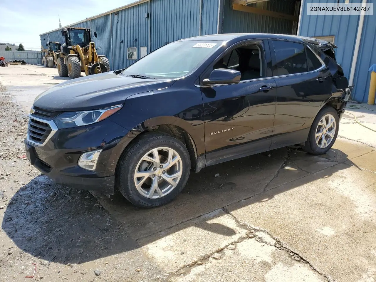 2020 Chevrolet Equinox Lt VIN: 2GNAXUEV8L6142787 Lot: 56231125