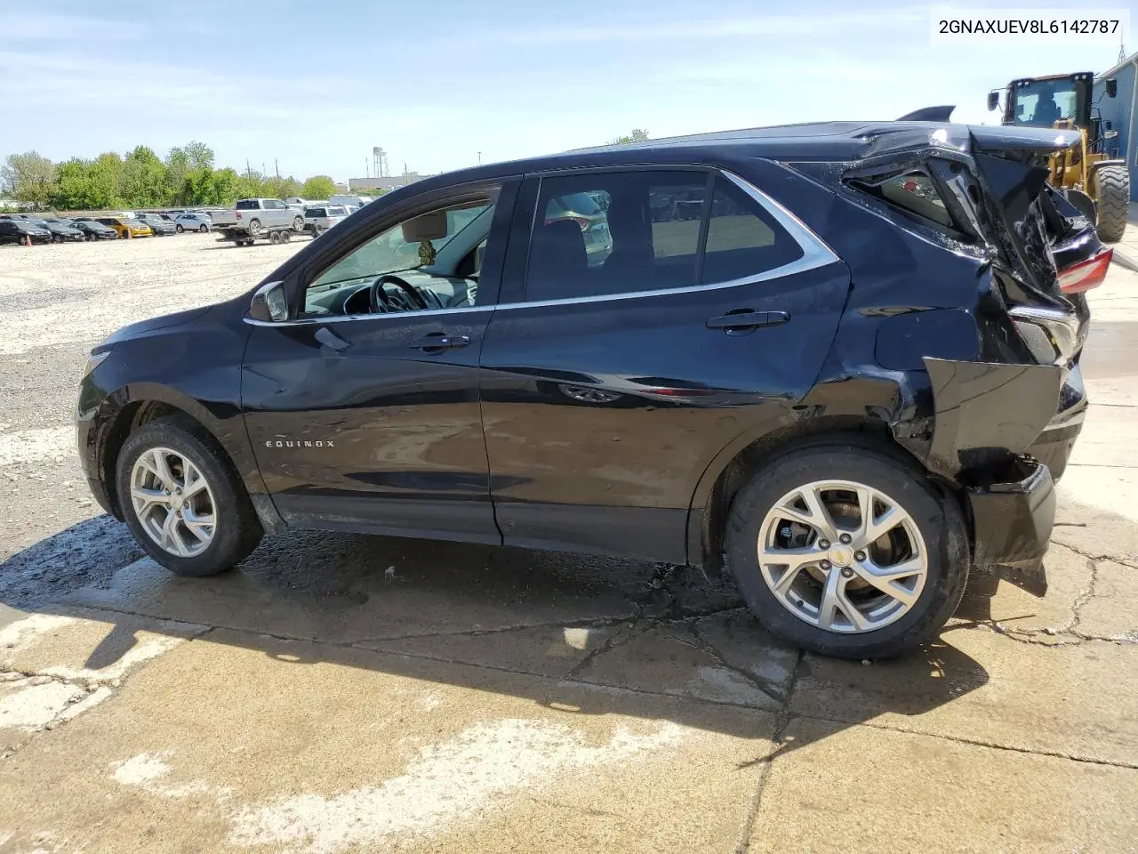 2020 Chevrolet Equinox Lt VIN: 2GNAXUEV8L6142787 Lot: 56231125