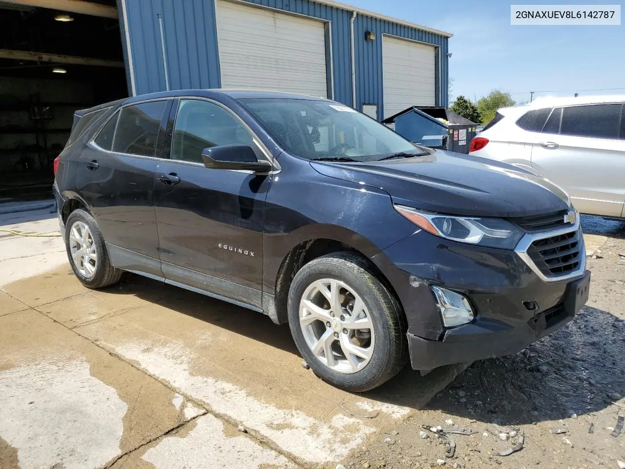 2020 Chevrolet Equinox Lt VIN: 2GNAXUEV8L6142787 Lot: 56231125