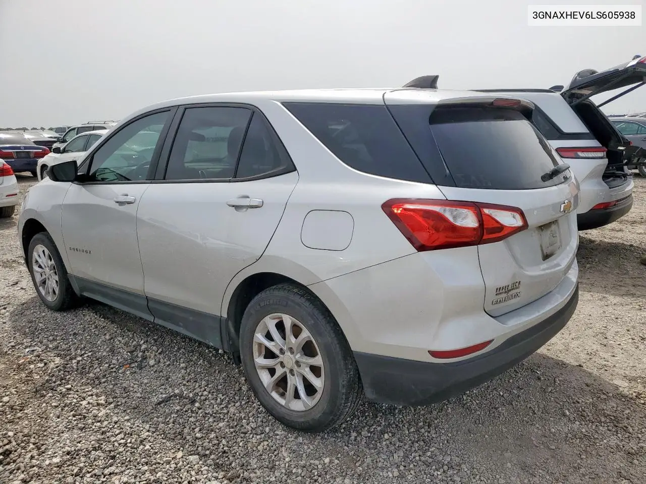 2020 Chevrolet Equinox Ls VIN: 3GNAXHEV6LS605938 Lot: 56337365