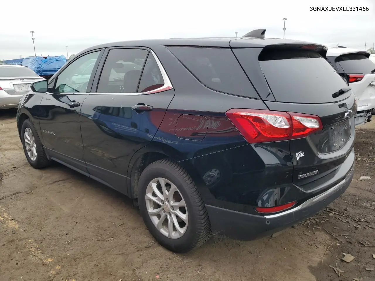 2020 Chevrolet Equinox Lt VIN: 3GNAXJEVXLL331466 Lot: 56562755