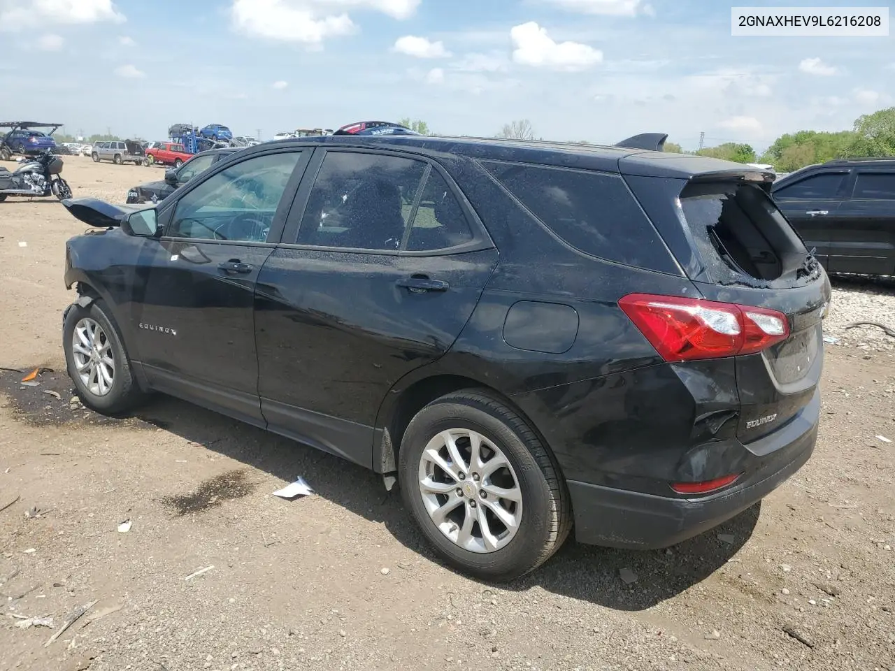 2020 Chevrolet Equinox Ls VIN: 2GNAXHEV9L6216208 Lot: 56668425