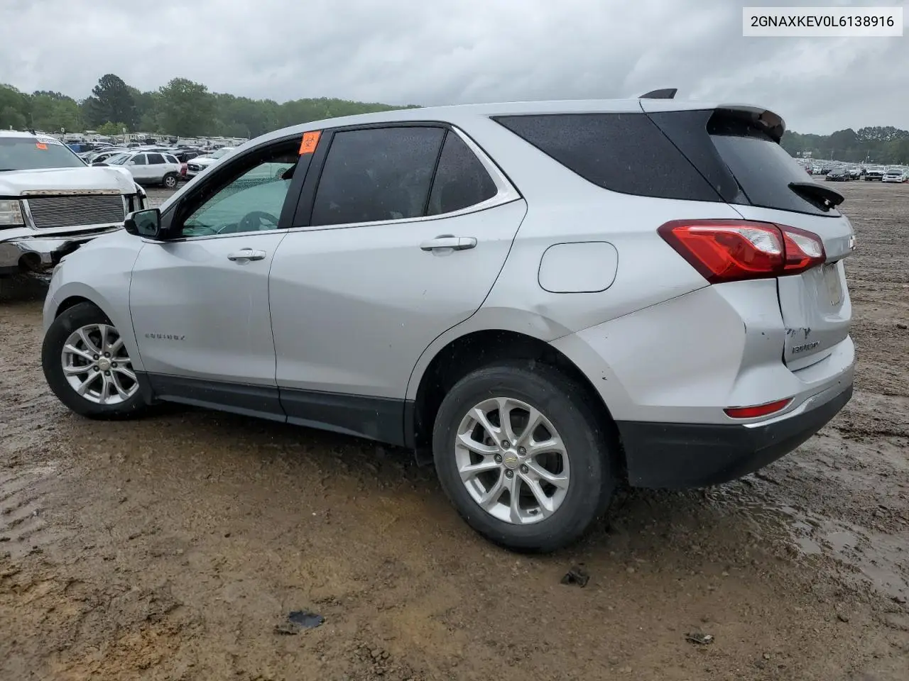 2020 Chevrolet Equinox Lt VIN: 2GNAXKEV0L6138916 Lot: 56694015