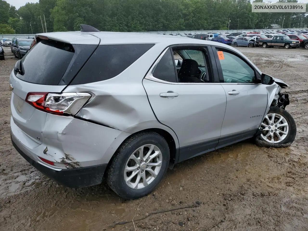 2020 Chevrolet Equinox Lt VIN: 2GNAXKEV0L6138916 Lot: 56694015