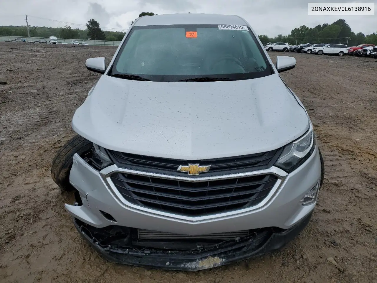 2020 Chevrolet Equinox Lt VIN: 2GNAXKEV0L6138916 Lot: 56694015