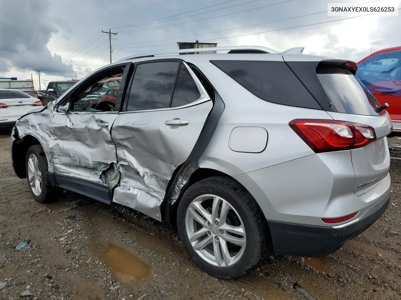 2020 Chevrolet Equinox Premier VIN: 3GNAXYEX0LS626253 Lot: 56818785