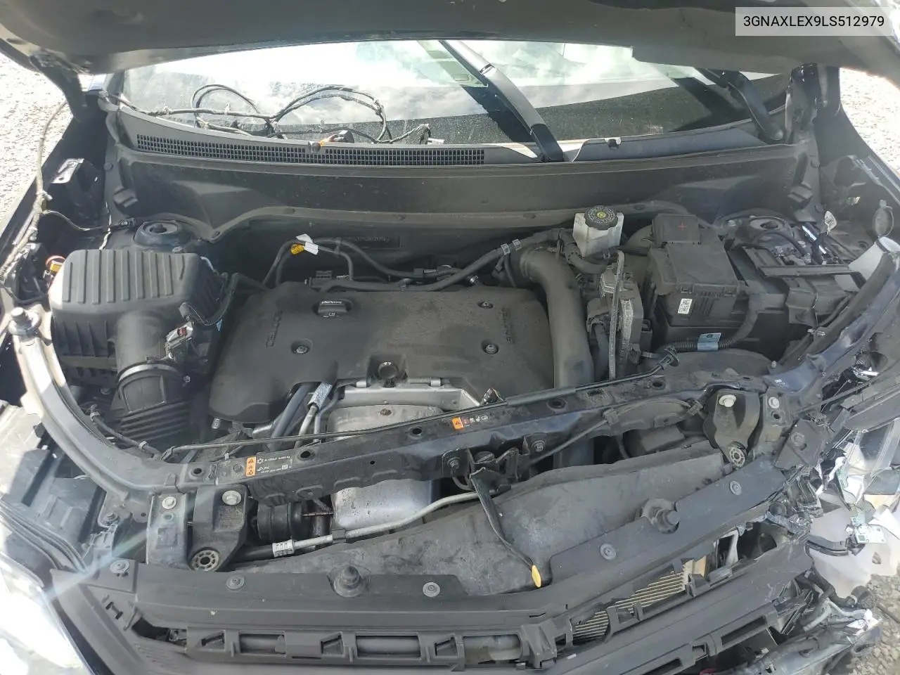 2020 Chevrolet Equinox Lt VIN: 3GNAXLEX9LS512979 Lot: 56834015