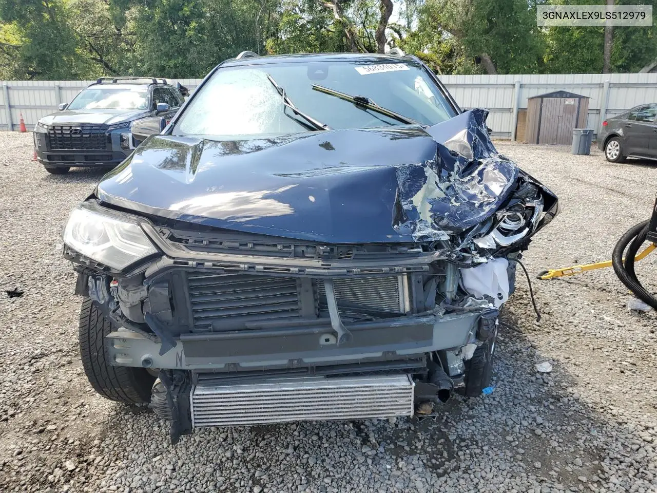 2020 Chevrolet Equinox Lt VIN: 3GNAXLEX9LS512979 Lot: 56834015