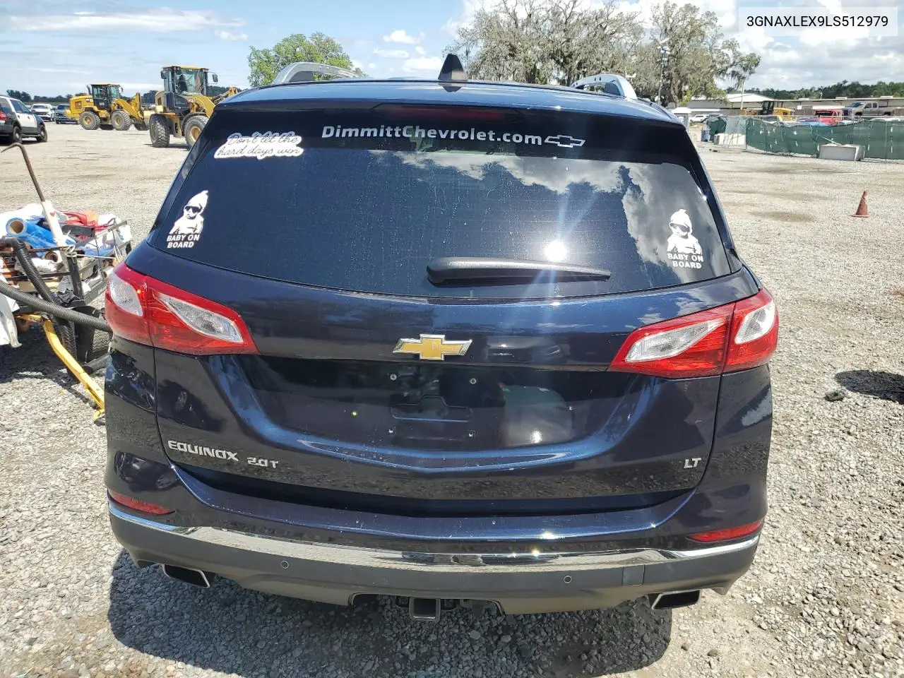 2020 Chevrolet Equinox Lt VIN: 3GNAXLEX9LS512979 Lot: 56834015