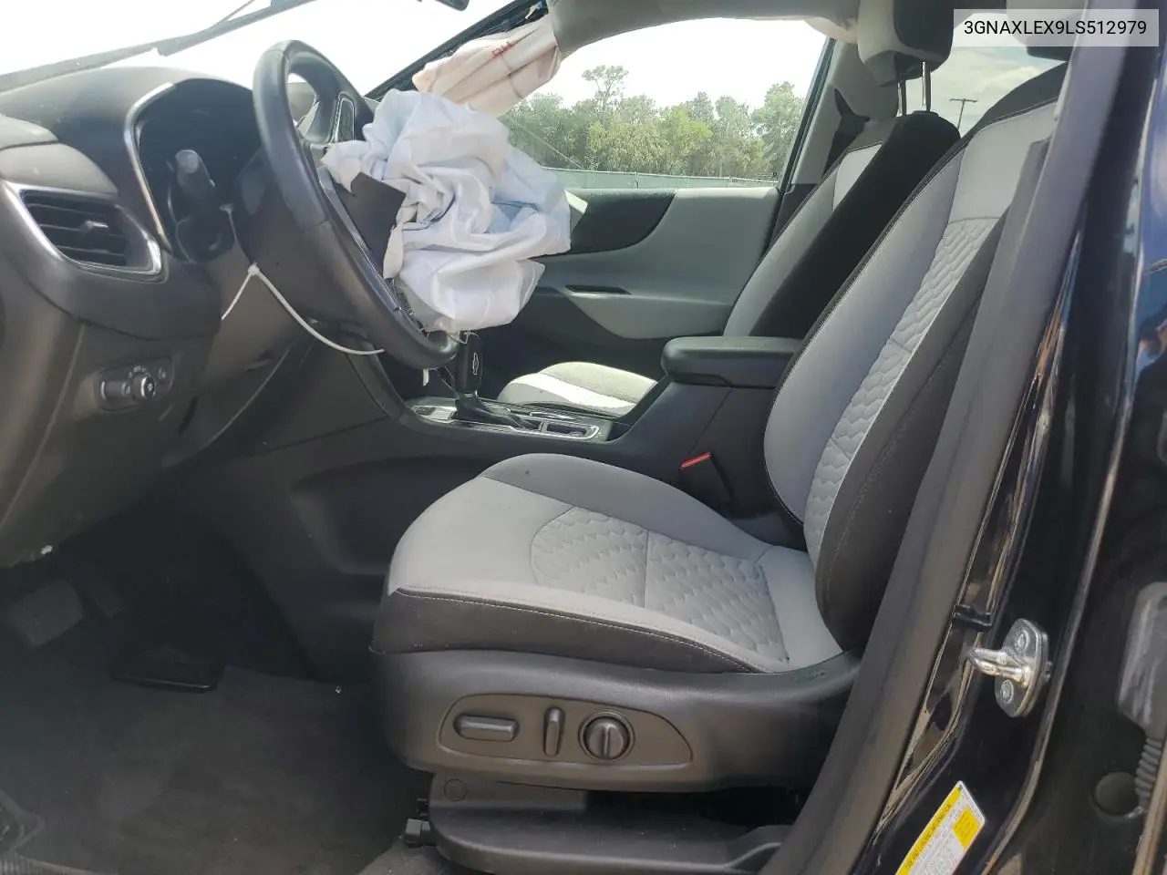 2020 Chevrolet Equinox Lt VIN: 3GNAXLEX9LS512979 Lot: 56834015