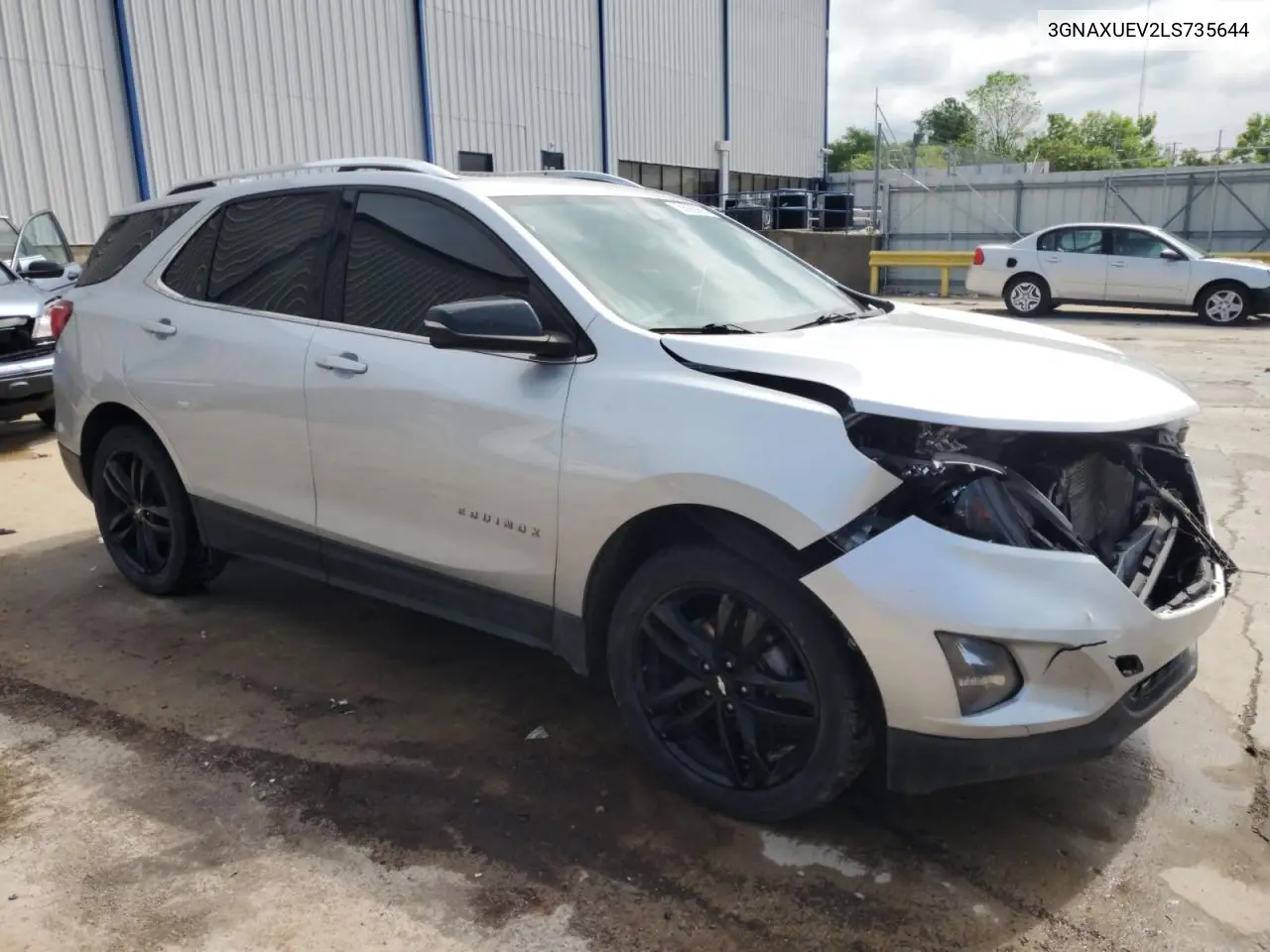 2020 Chevrolet Equinox Lt VIN: 3GNAXUEV2LS735644 Lot: 56923995