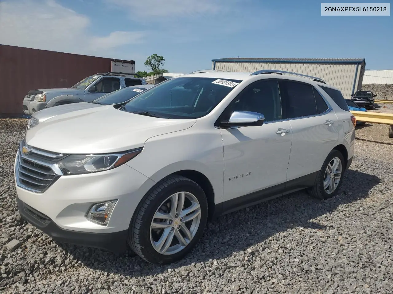 2020 Chevrolet Equinox Premier VIN: 2GNAXPEX5L6150218 Lot: 56929395