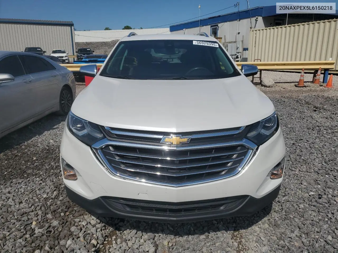 2020 Chevrolet Equinox Premier VIN: 2GNAXPEX5L6150218 Lot: 56929395