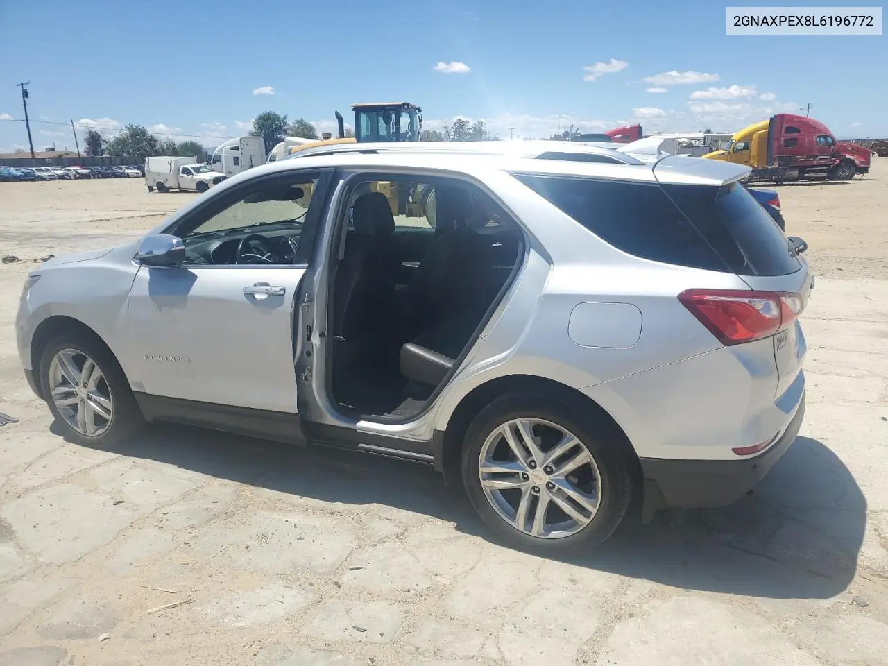 2020 Chevrolet Equinox Premier VIN: 2GNAXPEX8L6196772 Lot: 56946385