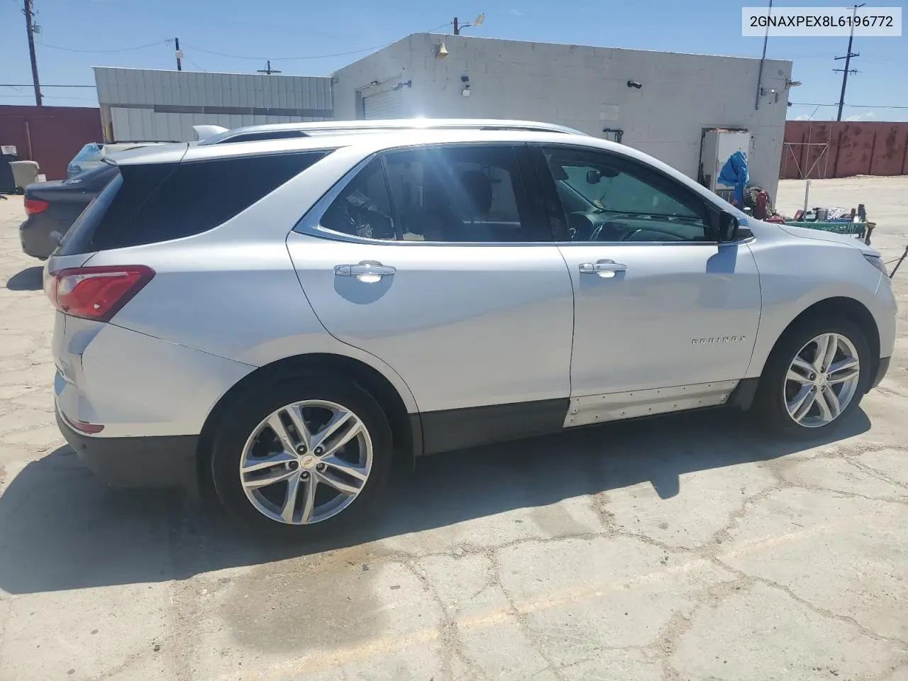 2020 Chevrolet Equinox Premier VIN: 2GNAXPEX8L6196772 Lot: 56946385