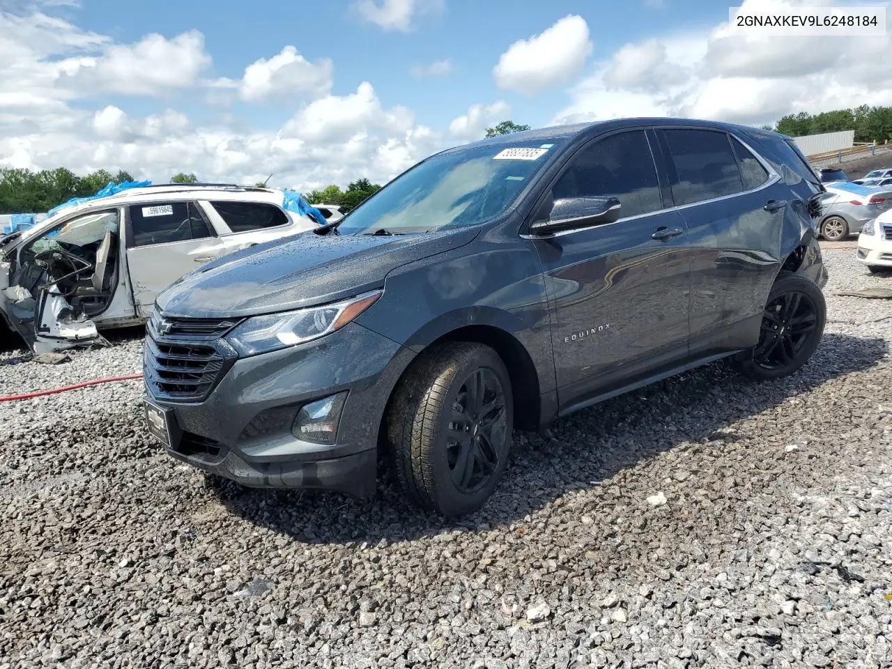 2020 Chevrolet Equinox Lt VIN: 2GNAXKEV9L6248184 Lot: 58837835