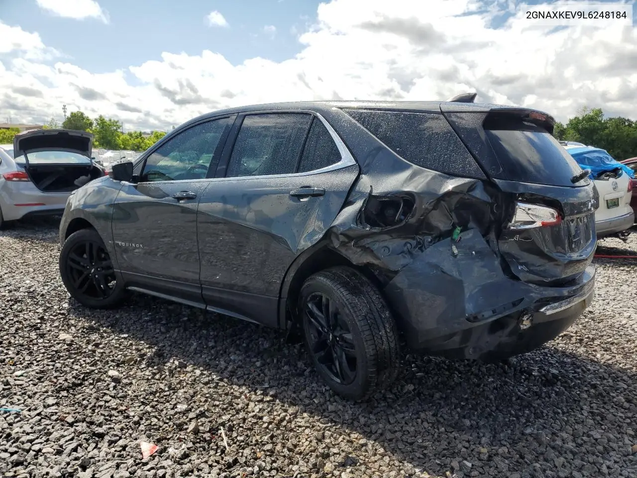 2020 Chevrolet Equinox Lt VIN: 2GNAXKEV9L6248184 Lot: 58837835
