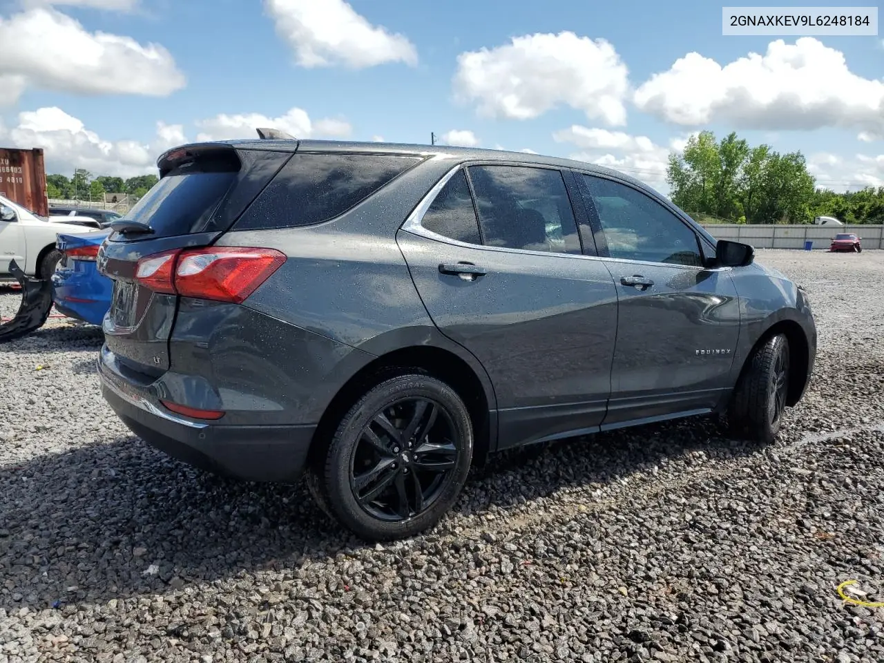 2020 Chevrolet Equinox Lt VIN: 2GNAXKEV9L6248184 Lot: 58837835