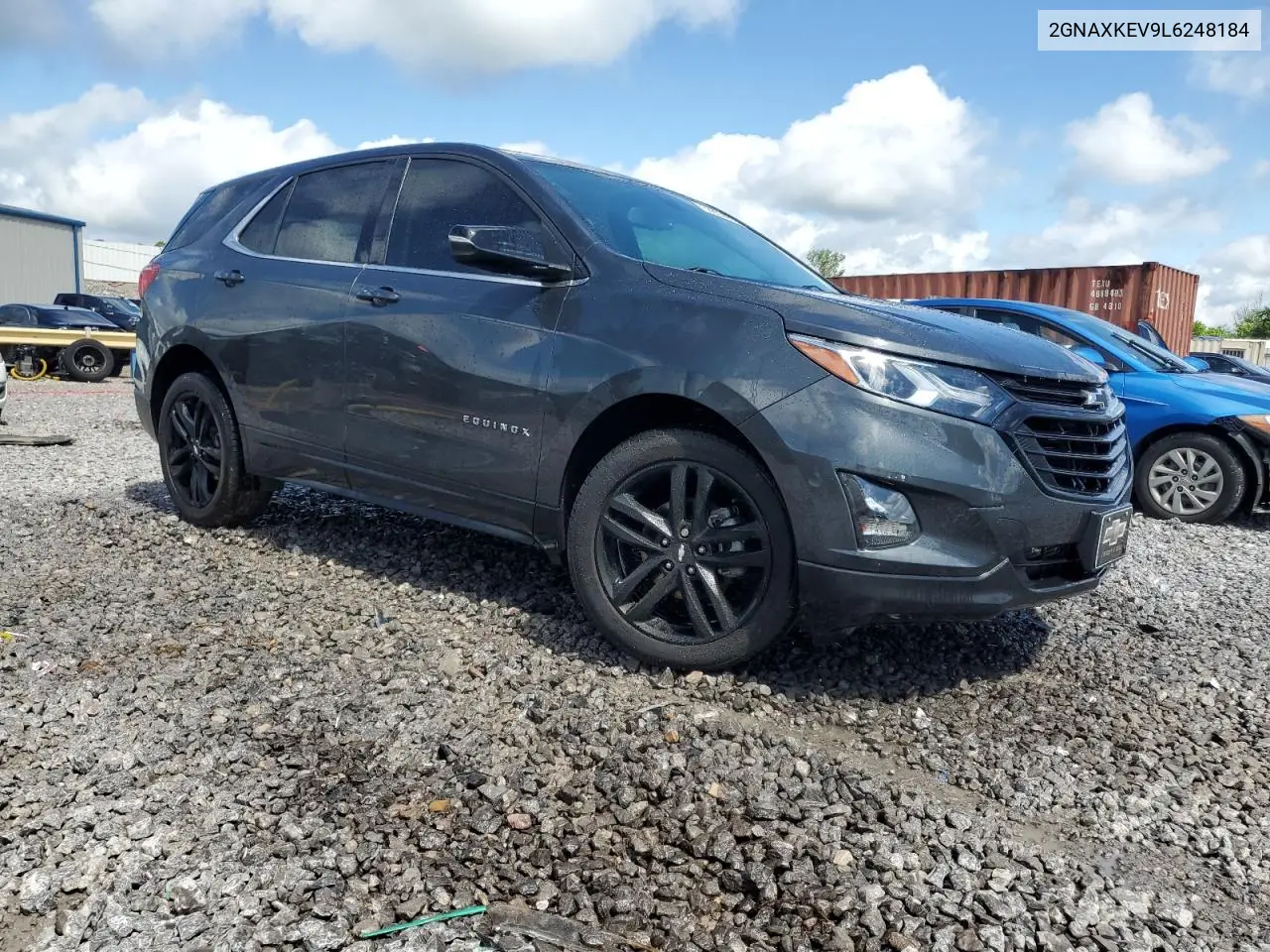 2020 Chevrolet Equinox Lt VIN: 2GNAXKEV9L6248184 Lot: 58837835