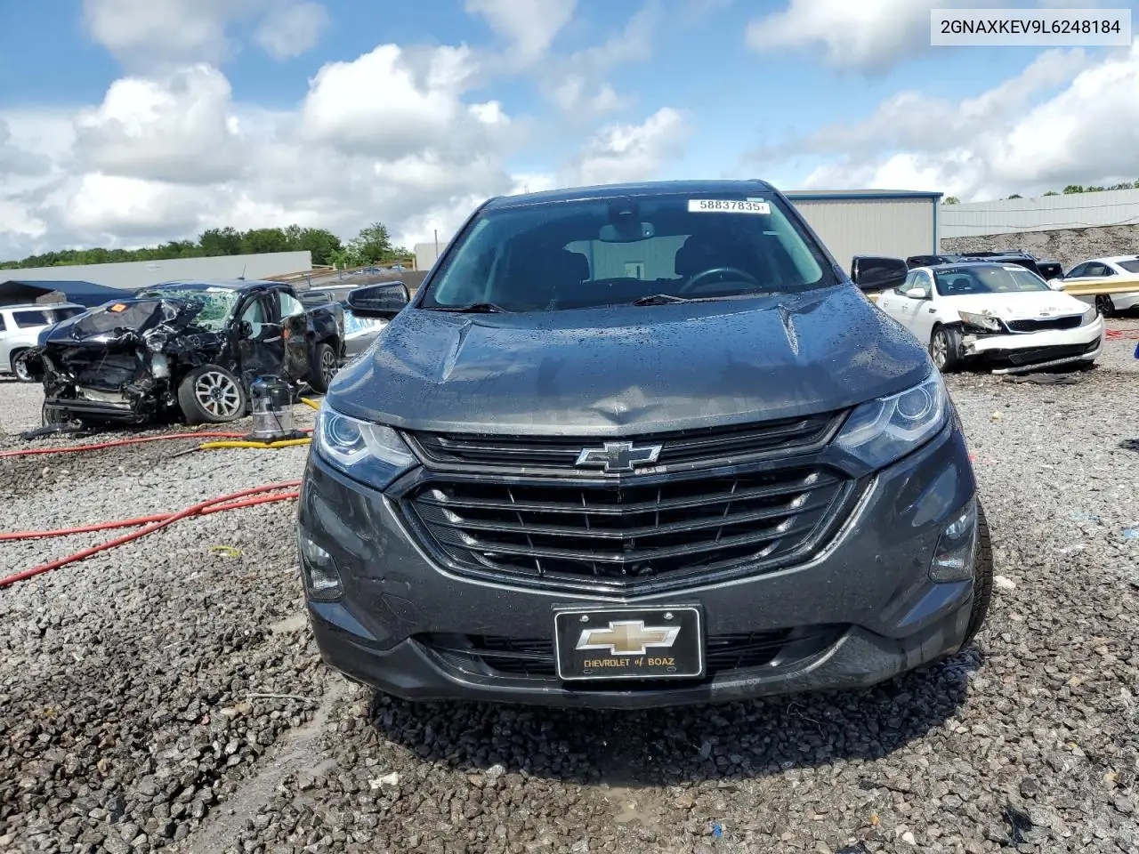 2020 Chevrolet Equinox Lt VIN: 2GNAXKEV9L6248184 Lot: 58837835