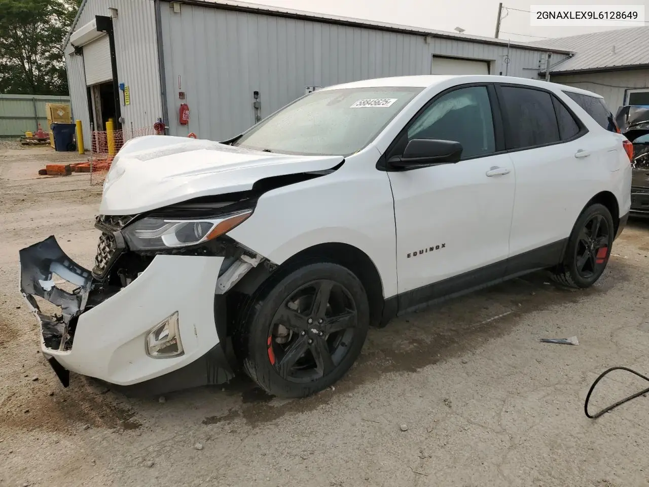 2020 Chevrolet Equinox Lt VIN: 2GNAXLEX9L6128649 Lot: 58845625