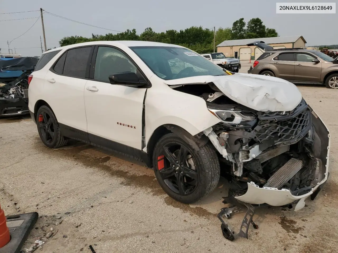 2020 Chevrolet Equinox Lt VIN: 2GNAXLEX9L6128649 Lot: 58845625