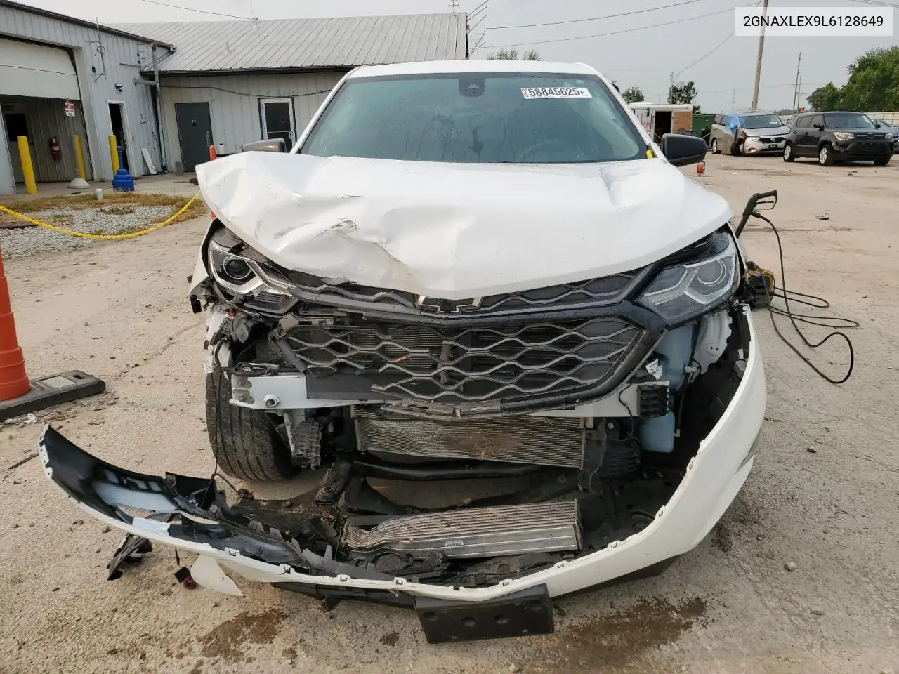 2020 Chevrolet Equinox Lt VIN: 2GNAXLEX9L6128649 Lot: 58845625
