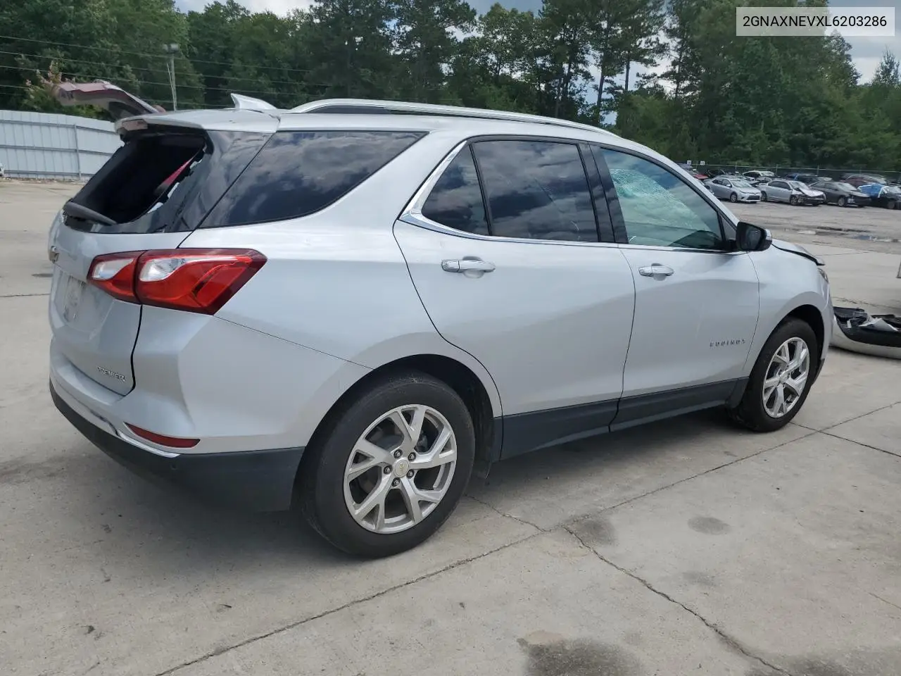 2020 Chevrolet Equinox Premier VIN: 2GNAXNEVXL6203286 Lot: 59943785