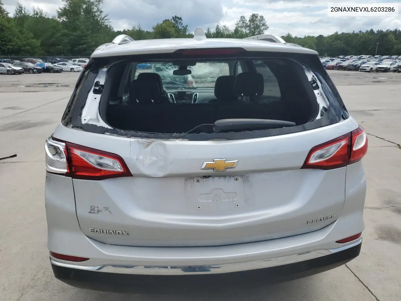 2020 Chevrolet Equinox Premier VIN: 2GNAXNEVXL6203286 Lot: 59943785