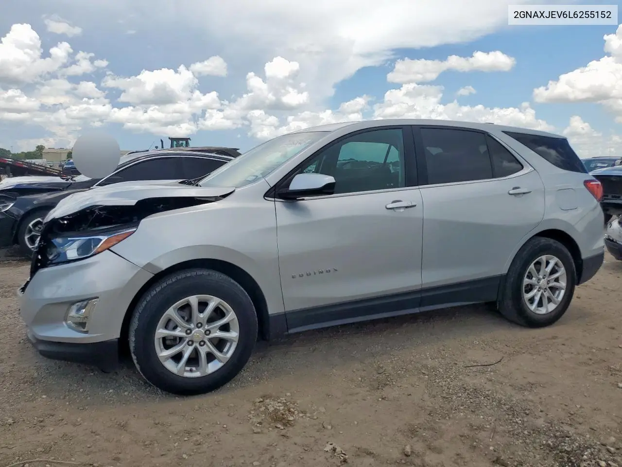 2020 Chevrolet Equinox Lt VIN: 2GNAXJEV6L6255152 Lot: 60645345