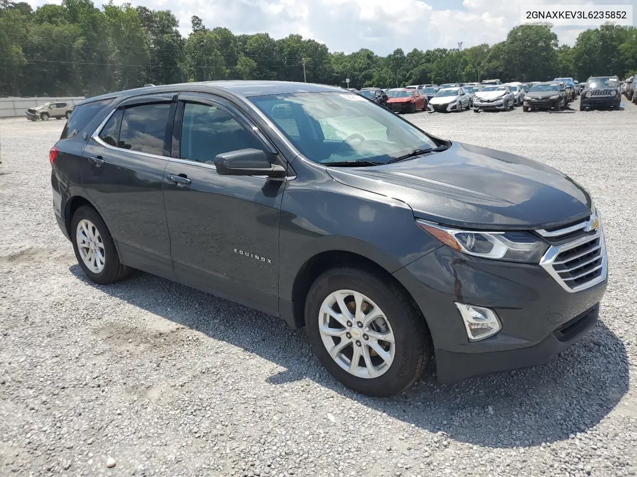 2020 Chevrolet Equinox Lt VIN: 2GNAXKEV3L6235852 Lot: 62326175