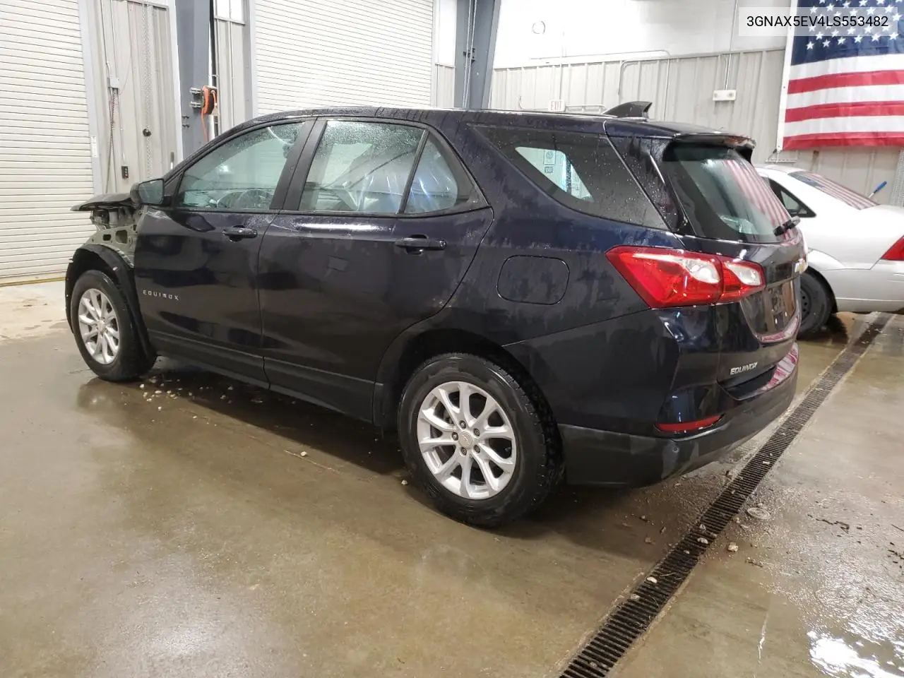 2020 Chevrolet Equinox VIN: 3GNAX5EV4LS553482 Lot: 62360465